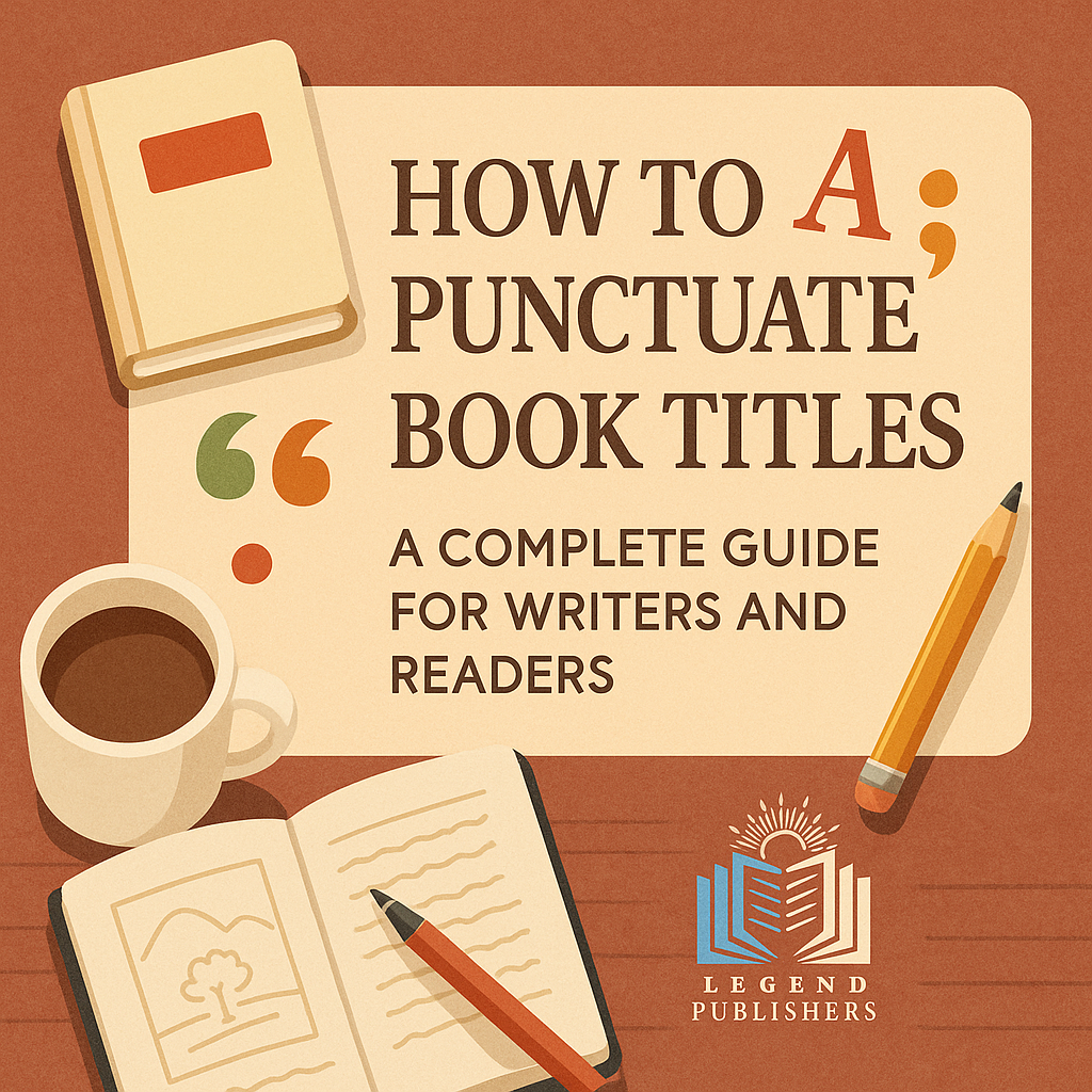 how to punctuate book titles