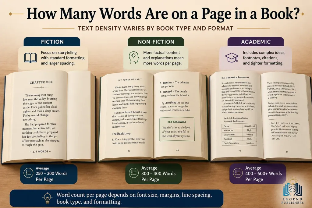 How Many Words Are on a Page in a Book? A Complete Guide